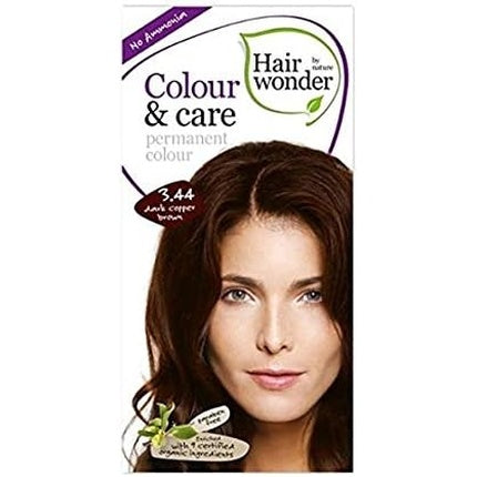 Vopsea de păr Hair Wonder 3.44 Castaniu Cupru Întunecat, 100ml