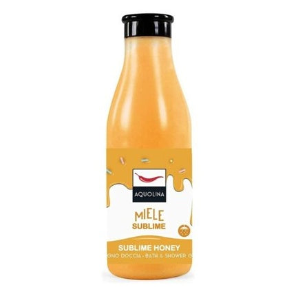 Gel de duș Aquolina Sublime Honey, 250ml, ambalaj portocaliu