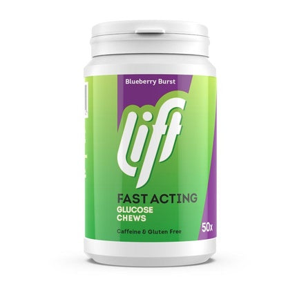 Tablete Glucoză Glucotabs Lift cu aromă de afine, 200g