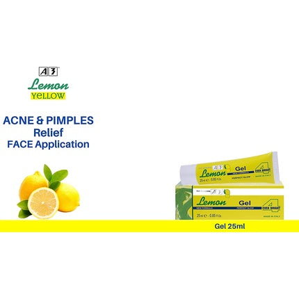 Gel curățare A3 Lemon 25ml