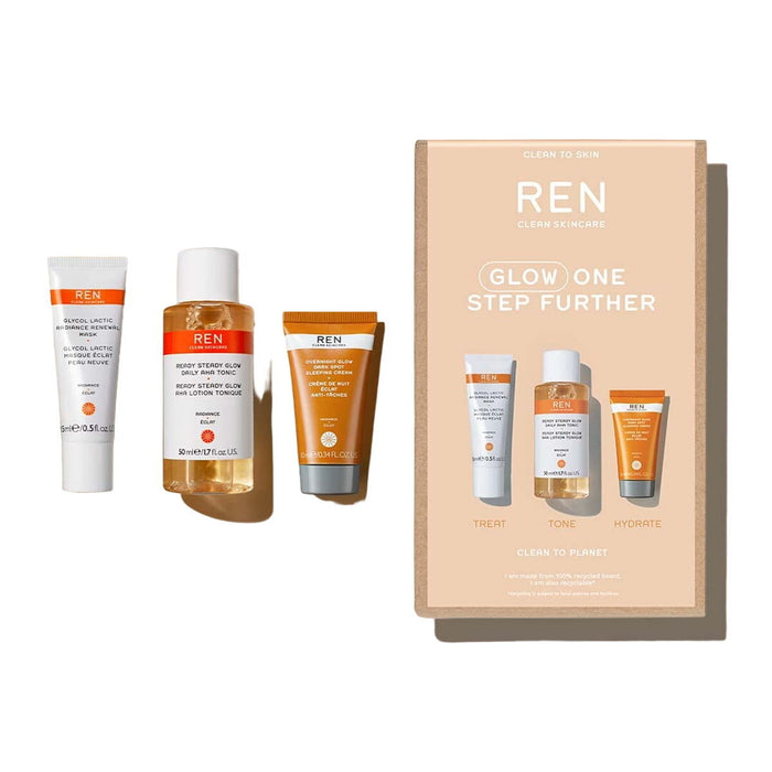 Set de Cosmetică Femei Ren Glow One Step Further 3 Piese