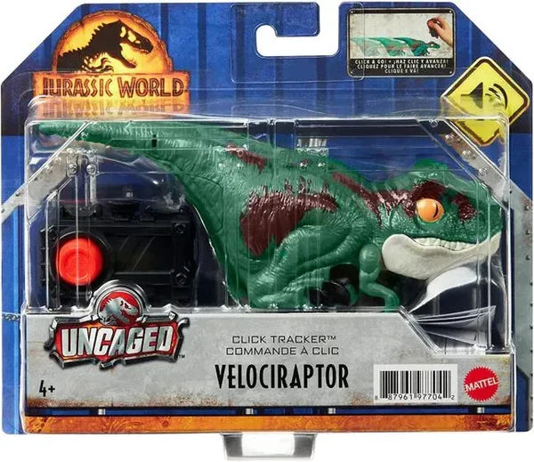 Figurină Mattel Jurassic World Uncaged, Velociraptor, 4+ ani