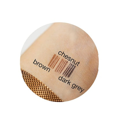 Creion Sprâncene Miss Lashes Micro Brow Pen, Castan