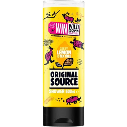 Gel de duș Original Source Zesty Lemon & Tea Tree, 500ml