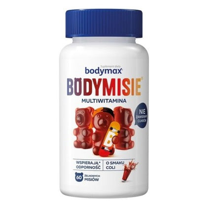 Bodymax Children's Jelly Bodymisie, Multivitamine Cola, 60 buc