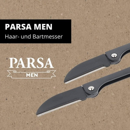 Set Ras, Parsa Men, 2 Piese, Negru