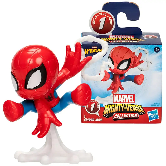 Figurină Hasbro Spider-Man Mighty-Verse Collection, Spider-Man, seria 1, 4+ ani