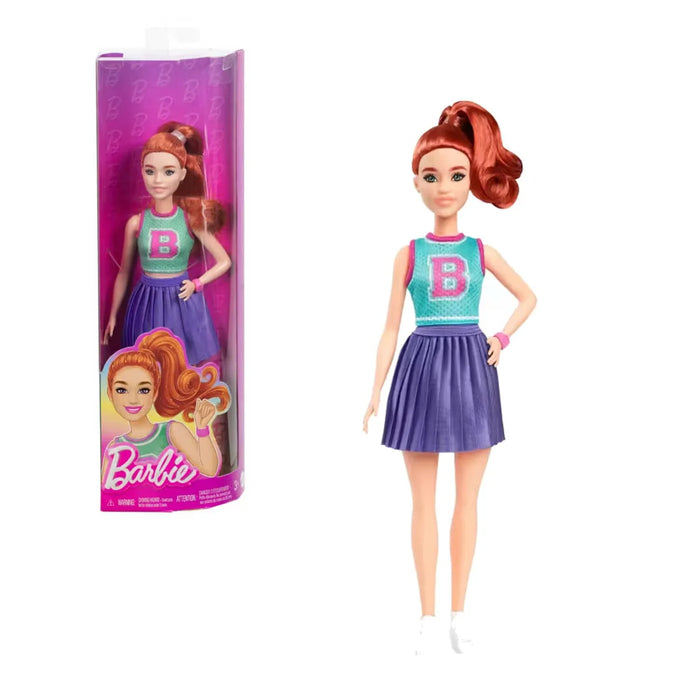 Păpușă Mattel Barbie Fashionistas, Majoretă, 3+ ani
