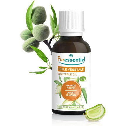 Ulei de Corp Puressentiel din Migdale Dulci Organic 50ml