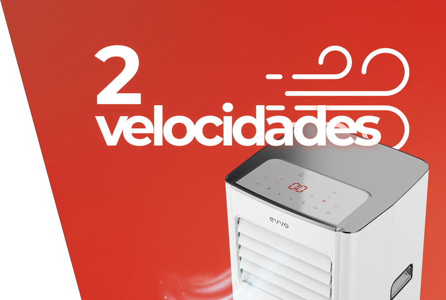 Aparat de aer condiționat portabil Cecotec CLIMA P9, 9000 BTU, 3 funcții, 38 × 35,5 × 70 cm
