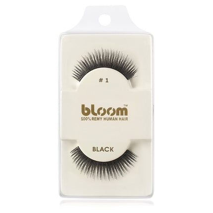 Wimpuri artificiali Bloom, Negru Natural, 1 cm