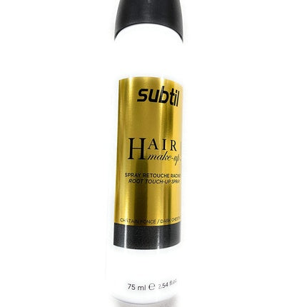 Spray de retușare pentru rădăcini, Subtil Hair Make-Up!, Dark Brown (75ml)