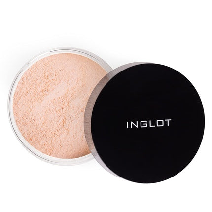 Pudră Loasă Inglot HD cu Pulbere de Diamante, Culoare Roz Pal, 28g