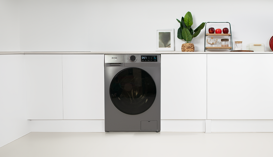Mașină de spălat rufe cu încărcare frontală Cecotec EVVO Terra 8, 8 kg, 1350 rpm, 15 programe, albă
