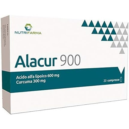 Alacur 900, Nutrifarma, comprimate, Acid Alfa Lipoic 600 mg, Curcuma 300 mg
