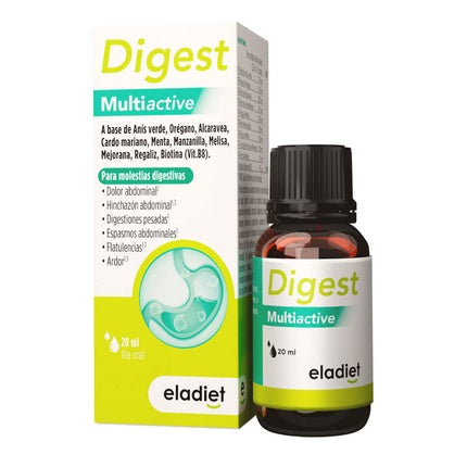 Supliment digestiv Eladiet Multiactive, 20ml
