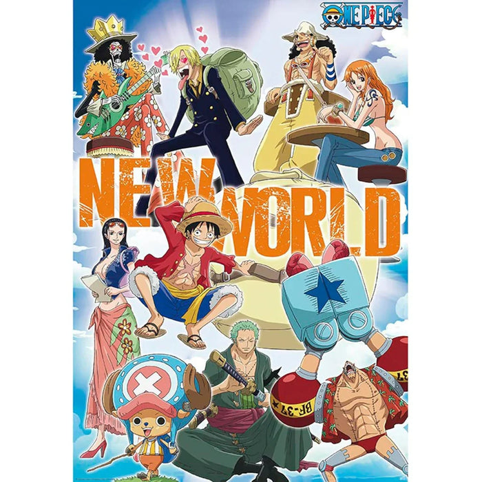 Poster ABYstyle One Piece, New World Team, 91,5 x 61 cm