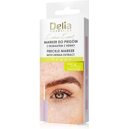 Marker Pistrui Delia Freckle Marker cu Extract de Henna 4ml