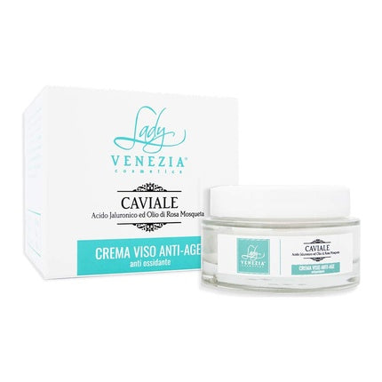 Crema de față Lady Venezia Caviale Anti-Aging, 50ml, alb