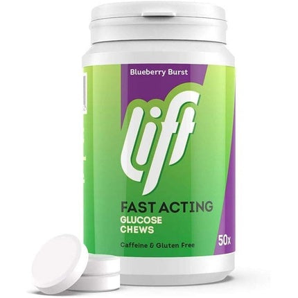 Tablete Glucoză Glucotabs Lift cu aromă de afine, 200g