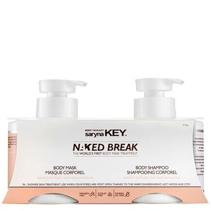 Set Șampon și Mască pentru Corp, Saryna Key, Naked Break, 500ml + 500ml