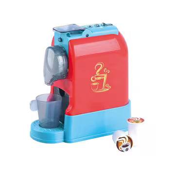 Mașină de cafea de jucărie PlayGo Perfect Brew, cu funcționare pe baterii, fără rezervor de apă