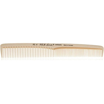 Pieptăn de păr, New York Hamburger, Silkline SL4, culoare crem, lungime 19 cm