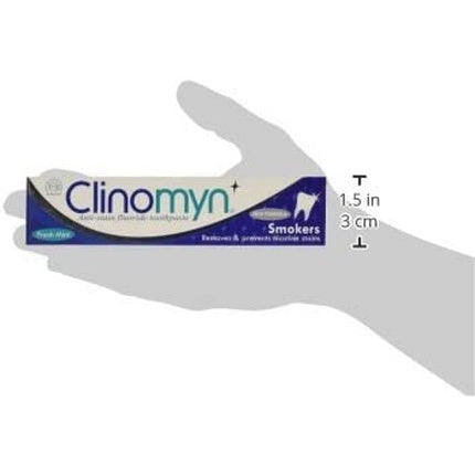 Pasta de dinți Clinomyn Smokers, 75 ml, mentă proaspătă