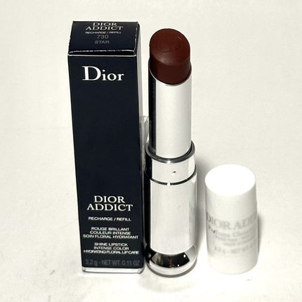Ruj Dior Addict Shine, Mine 730 Stars, Culoare Roșu Vinete, Finisaj Lucios