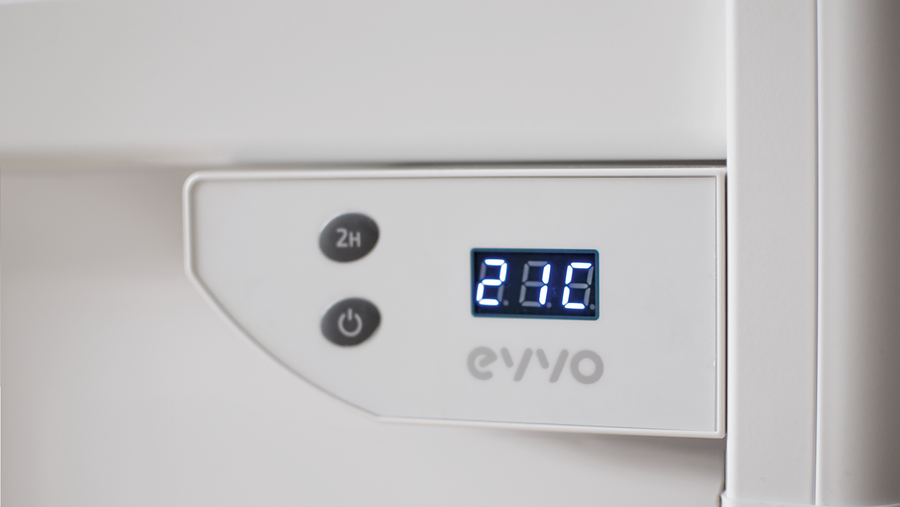 Suport electric pentru prosoape Cecotec EVVO C500, 450 W, 102 × 55 × 4 cm, alb