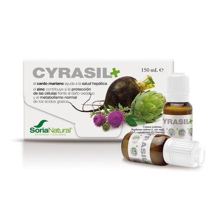Ser Soria Natural Cyrasil Plus, 15 fiole x 10ml