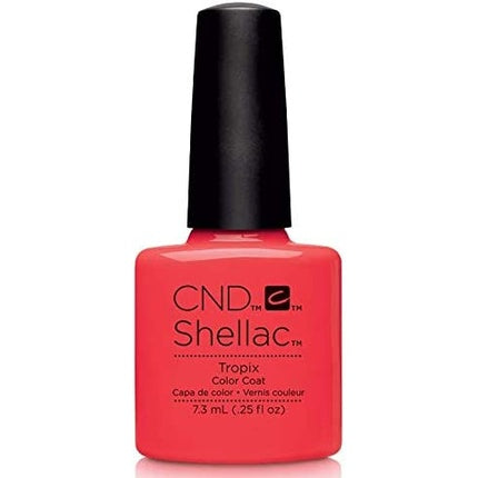 CND Shellac Tropix, gel polish coral, 7.3ml