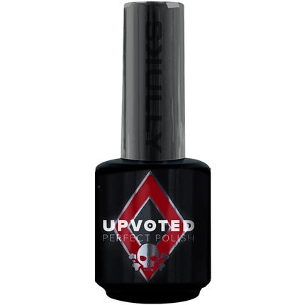 Gel Polish UPVOTED Skully #209 Date Night, 15ml, Negru cu Accente Roșii