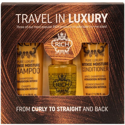 Set Îngrijire Păr Rich Travel - Galben