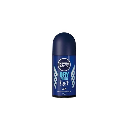 Nivea Deodorant Rollon Men Dry Fresh, 50ml, Culoare Albastru