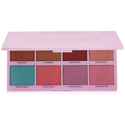 Fard pleoape Makeup Revolution Pastel, 8 culori