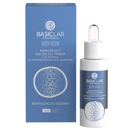 Serum facial hidratant cu gel emu, BasicLab Esteticus 30ml
