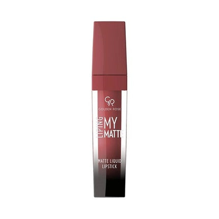 Lichid buze Matte, Golden Rose, Liping My Matte Matter, culoare roșu închis, 5ml