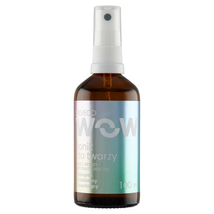 Toner Facial Sylveco Wow pentru Îngrijirea Zilnică a Pielii Adolescentelor cu Suc de Mesteacăn și Extracte Botanice 100ml