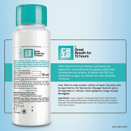 Gură proaspătă Cb12 Mild, 250ml