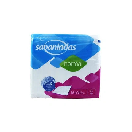 Pachet absorbante pentru incontinenta, Indas Sabanindas Normal, 60x90cm, 25 buc