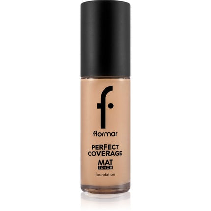 Fundă de machiaj Flormar Perfect Coverage Mat Touch, 301 Soft Beige, 30 ml