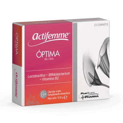 Actifemme Optima Oral, Vitamine și suplimente alimentare, Capsule orale, 28 buc