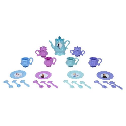 Set de servire pentru ceai Jakks Pacific Disney Frozen, 26 de piese