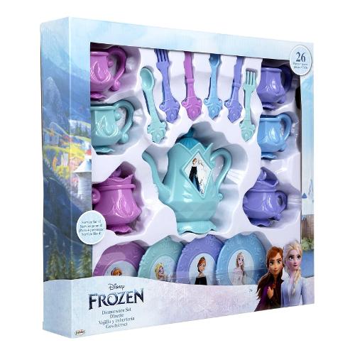 Set de servire pentru ceai Jakks Pacific Disney, diverse modele, 26 de piese, 3+ ani