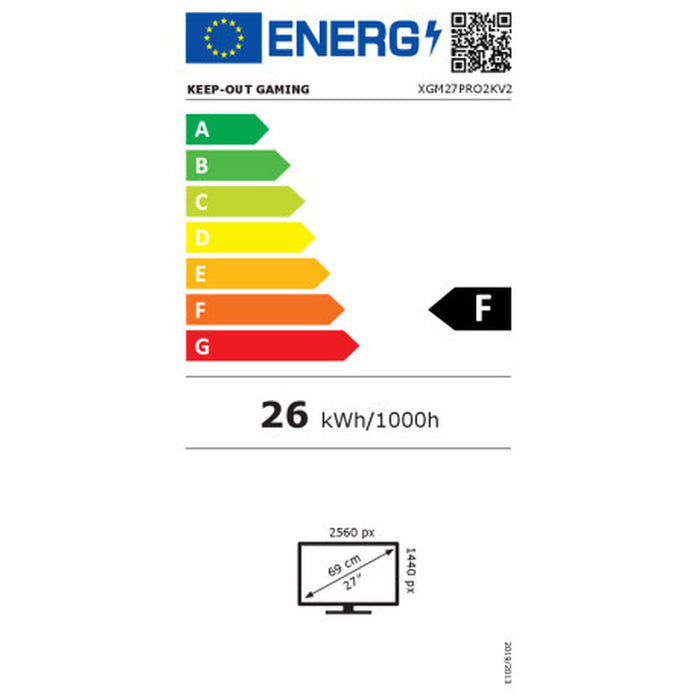 Monitor KEEP OUT XGM27PRO2Kv2  165 Hz Curbat 2K 27"