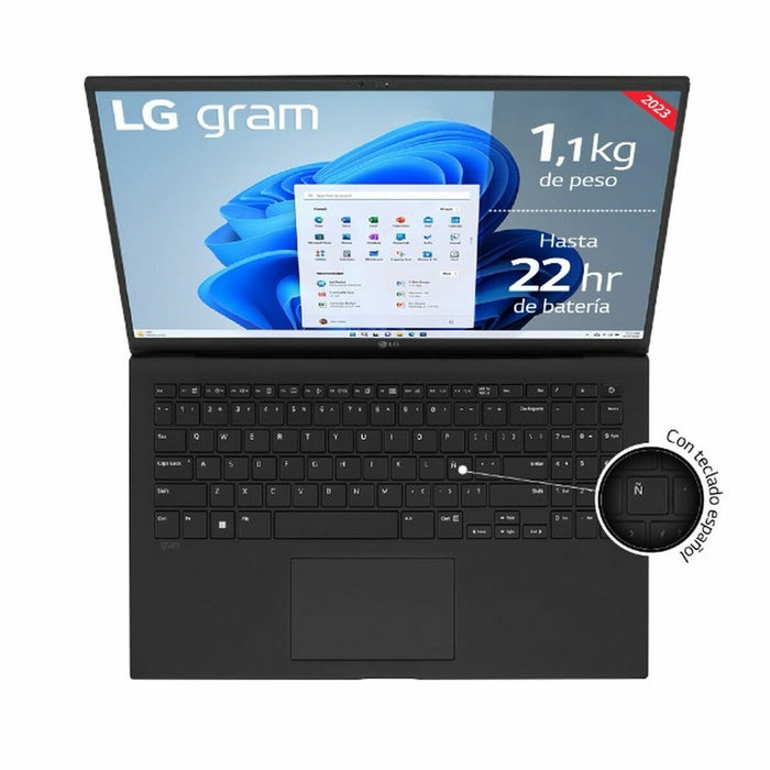 Laptop LG 15Z90R-G.AD78B 15,6" 32 GB RAM 1 TB SSD i7-1360P Qwerty Spaniolă AZERTY