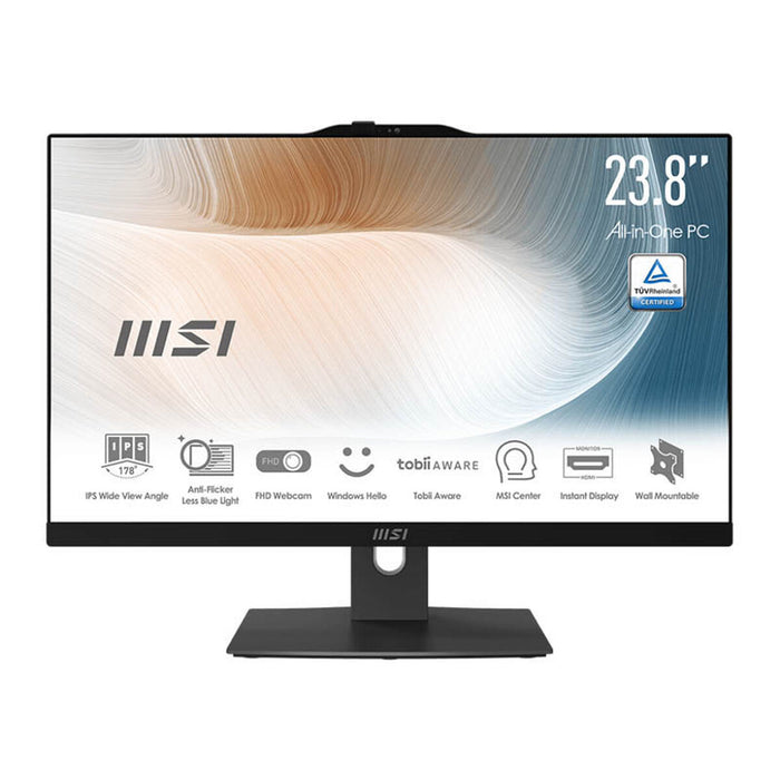 All in One MSI AM242TP 12M-802ES 23,8" Intel Core I7-1260P 16 GB RAM 512 GB SSD Qwerty Spaniolă