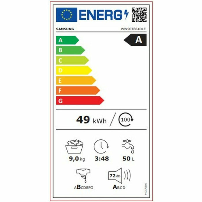 Mașină de spălat Samsung WW90T684DLE/S3 Alb 1400 rpm 9 kg 60 cm