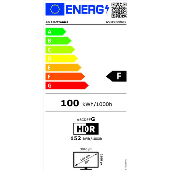Televiziune LG 65UR78006LK 65" LED 4K Ultra HD HDR Direct-LED